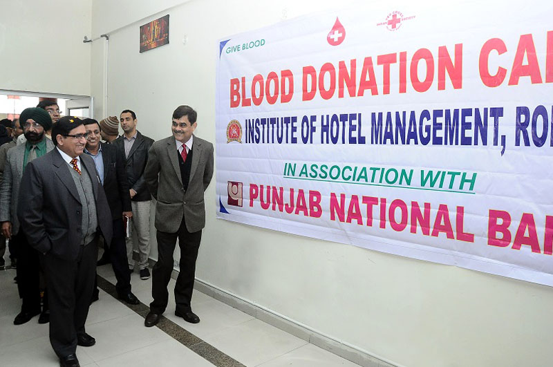 Blood Donation at IHM Rohtak