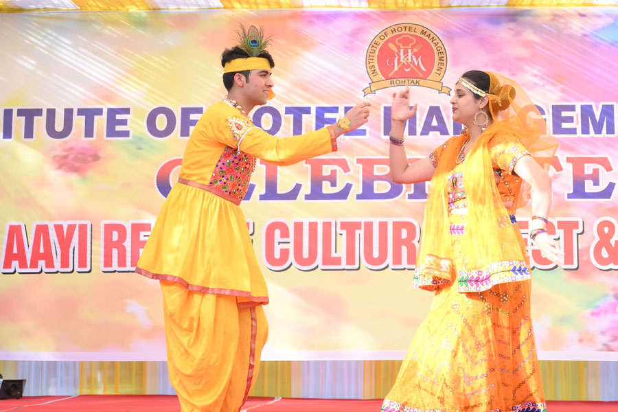 Holi Celebrations at IHM Rohtak